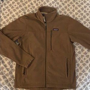 Men’s Brown Checkered Patagonia Jacket